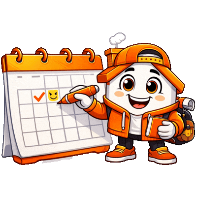 Calendar Mascot