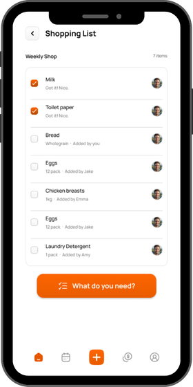 HOMEi Money Tracking